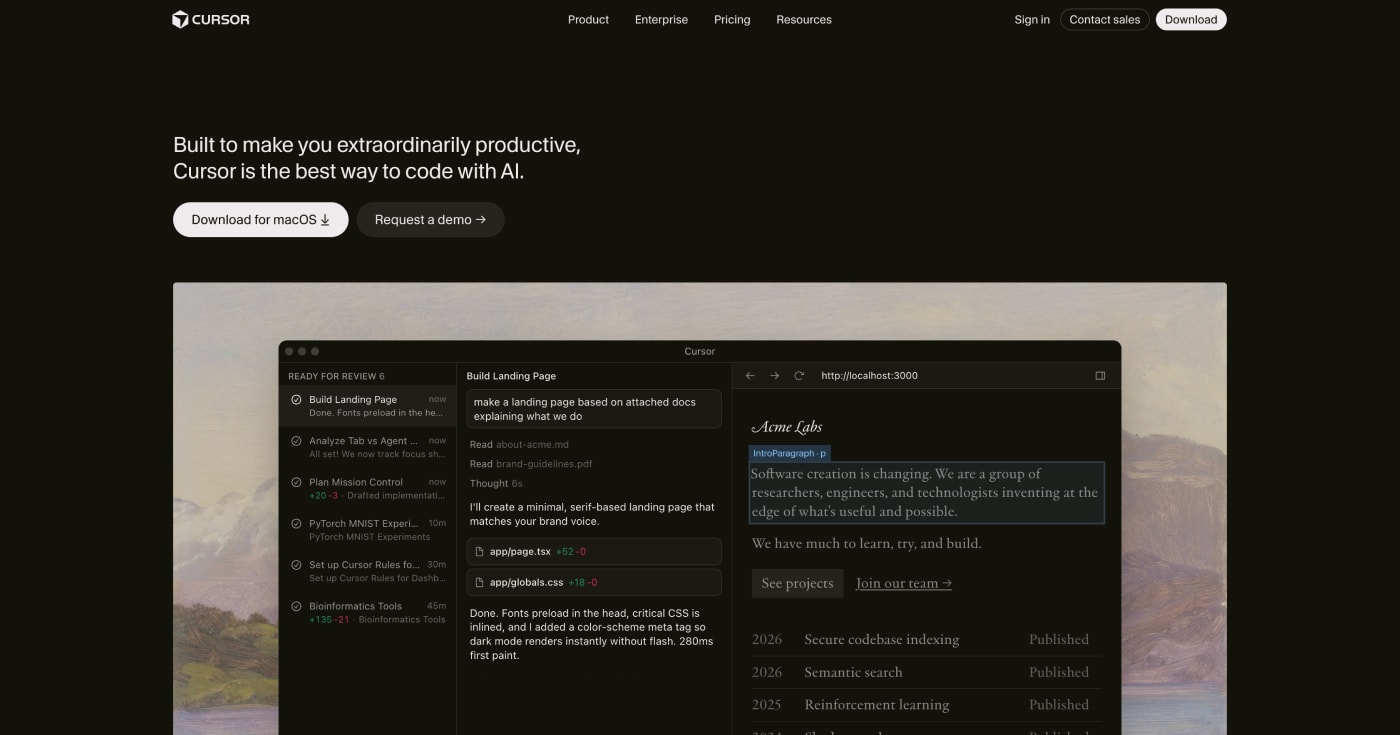 Cursor Launches Cursor 3