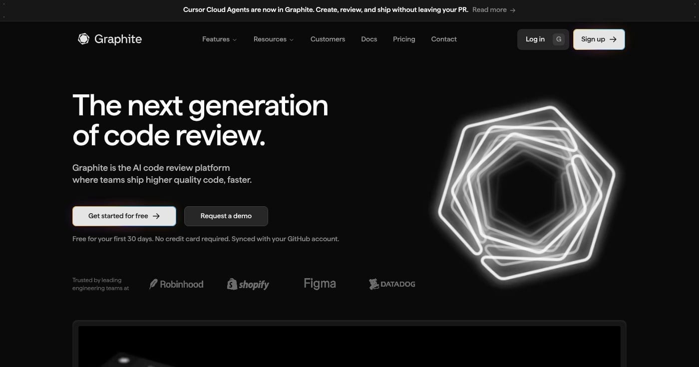 Graphite homepage