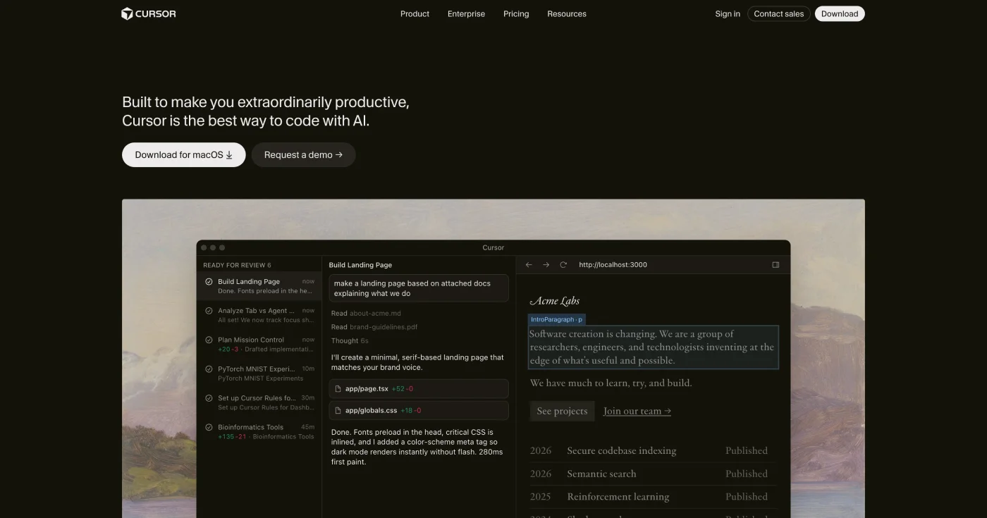Cursor Launches Cursor 3